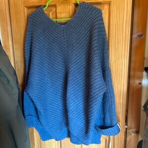 New but no tags|Sweater|Size Large| Water Blue|Cozy|She-Sky Brand